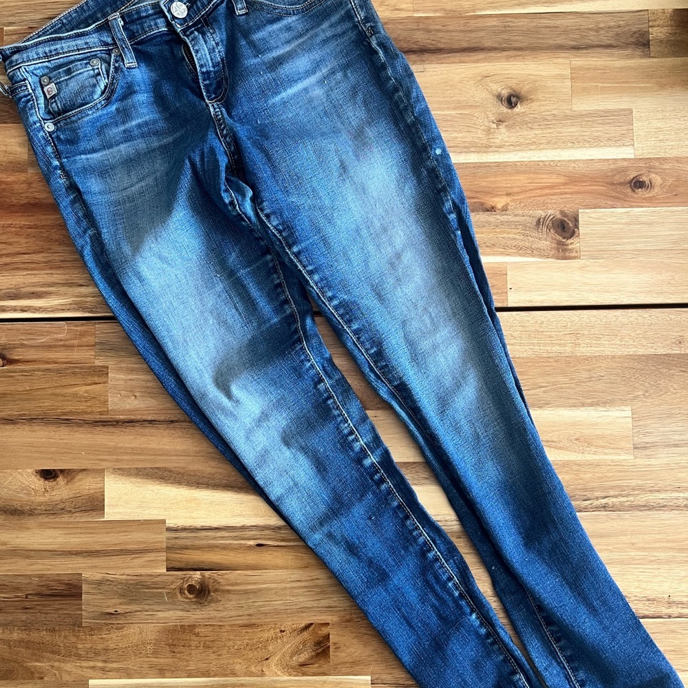 AG Adriano Goldschmied Women's Skinny Jeans in Blue